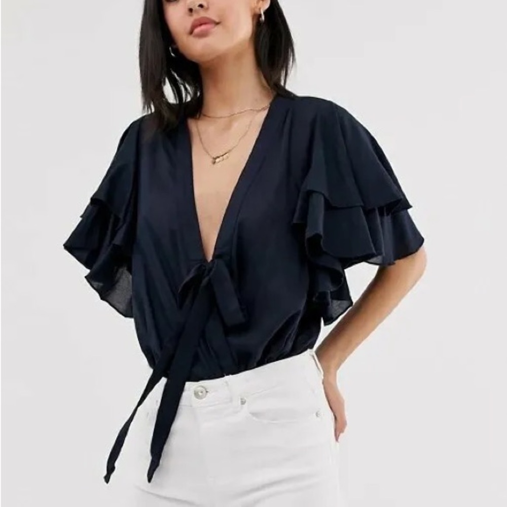 Free People Call Me Later Bodysuit